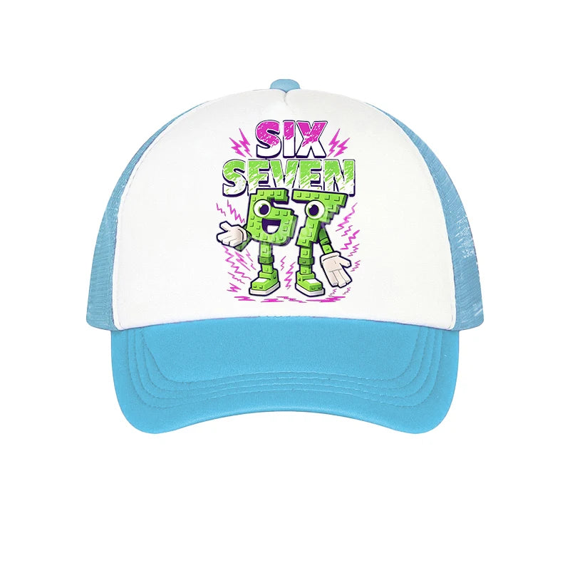 Steal A Brainrot 67 Baseball Cap Game Character Print Sun Hat Kids Adult Adjustable Peaked Caps Anime Fashion Summer Casual Hats