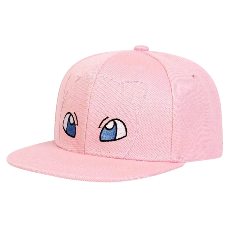 Anime Pokemon Kawaii Characters Pikachu Squirtle Embroidery Baseball Cap Adjustable Cosplay Hip Hop Baseball Cap Cartoon Hats