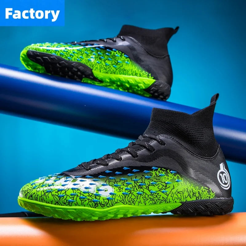 Professionelle fodboldsko til mænd, fodboldstøvler til klubbrug, originale indendørs fodboldsko, støvler til bane, græs og træning, TF/FG-sneakers