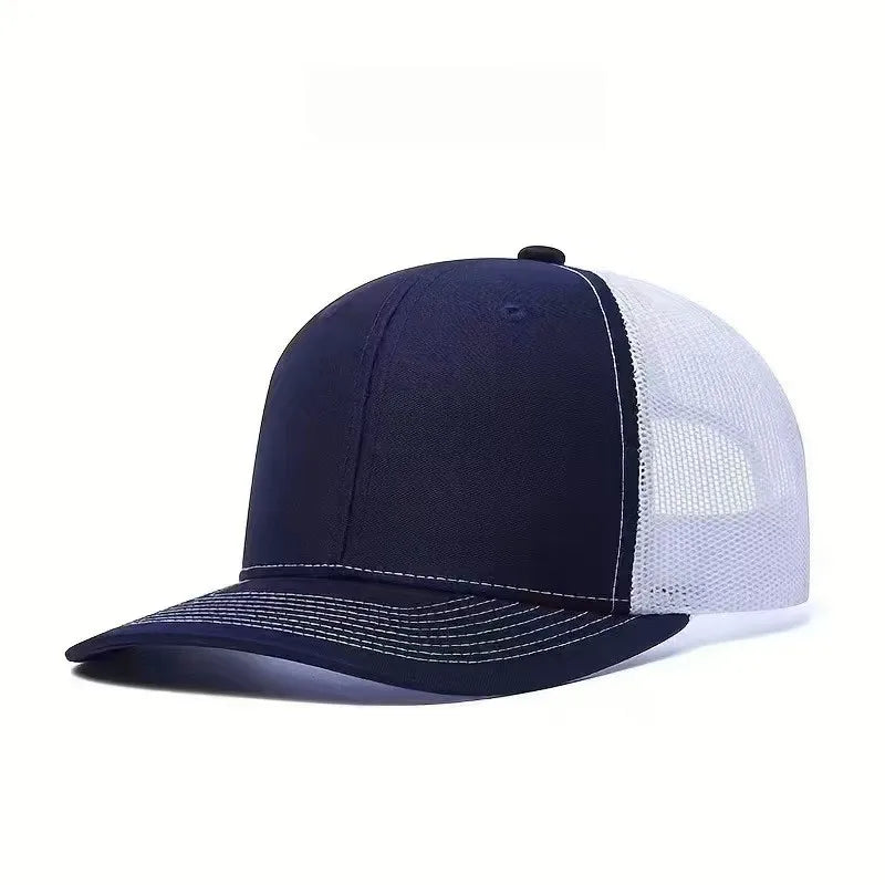 Richardson 112 Unisex Mesh Trucker Cap Breathable Sun Hat with Slightly Curved Brim Baseball Cap for All