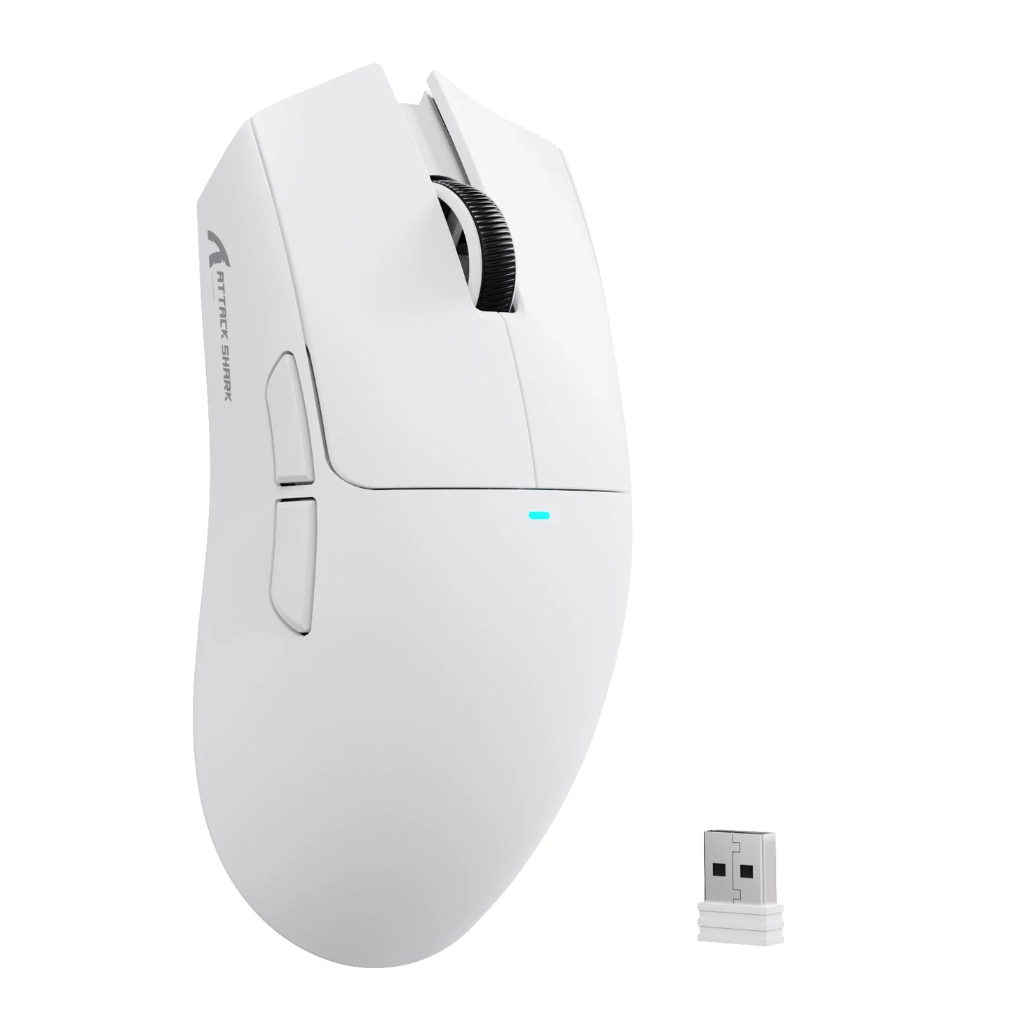 ATTACK SHARK X11SE Ασύρματο Gaming Mouse, τριών λειτουργιών, υπερελαφρύ 63g με αισθητήρα PAW3311, 22000 DPI, μπαταρία 300mAh, διπλός οδηγός