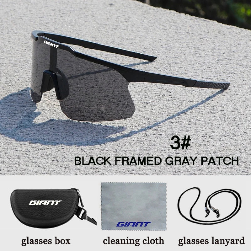 giant cycling sunglasses MTB Road Bicycle men and women Outdoor Lenses With case skiing goggles
