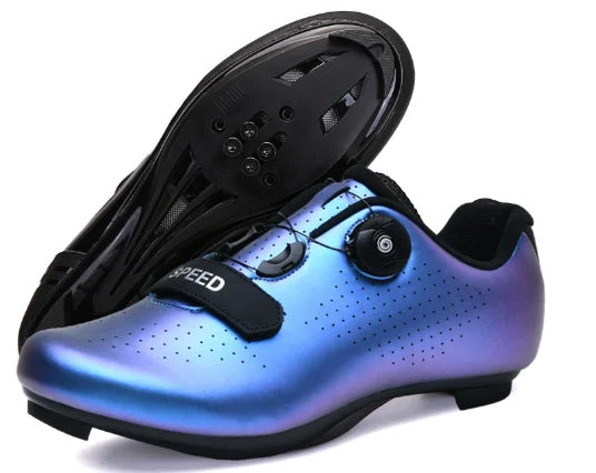 whytesole Men Cycling Sneaker Mtb Flat Shoes Cleat Self-Locking Mountain Bike Shoes Women Road Bicycle Cycling Shoe Dirt
