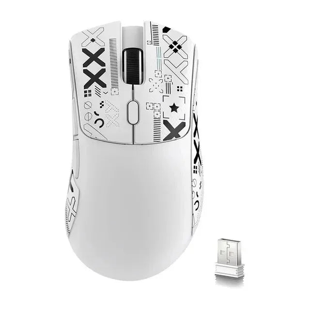 Ултралека мишка ATTACK SHARK R1 59g с PAW3311, 18000DPI, 400IPS, 40G, 1000Hz, три режима, основен чип Broadcom BK3633, 20 милиона кликвания