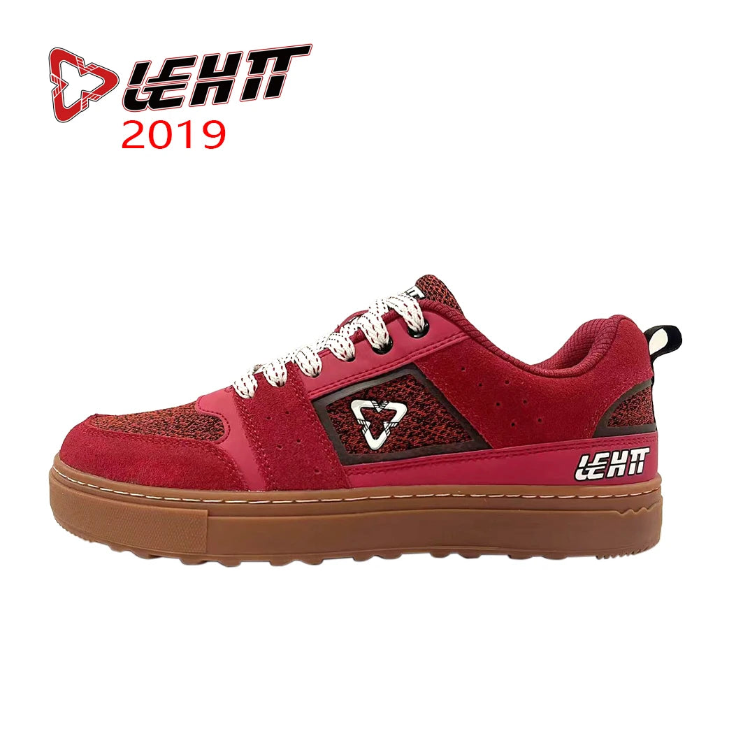 LEHTF 3D Downhill Bicycle Mountain Bike Cycling Shoes Men's Skateboarding Training Shoes Wear Resistant Unlocking Cycling Shoes