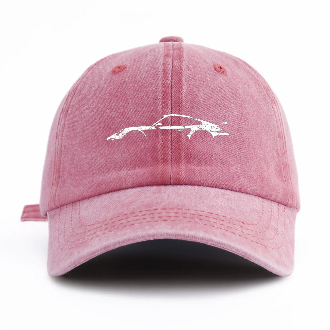 1pc 911 Print Washed Baseball Cap for Adults, Minimalist Retro Style Casual Soft Adjustable Dad Hat, Perfect As Gift