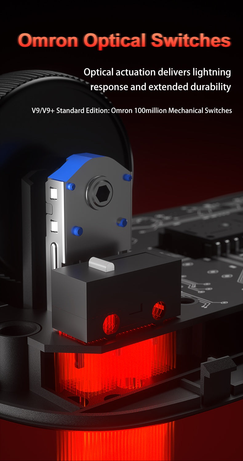 Aula V9 Ultra Wireless – bezprzewodowa mysz gamingowa e-sportowa, podwójne 8k, 3 tryby, PAW 3950, 8k, 55g, lekka ergonomiczna mysz, personalizowane akcesorium PC