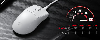 Redragon M996 Wired 8K 26,000 Max DPI 2.4G Gaming Mouse