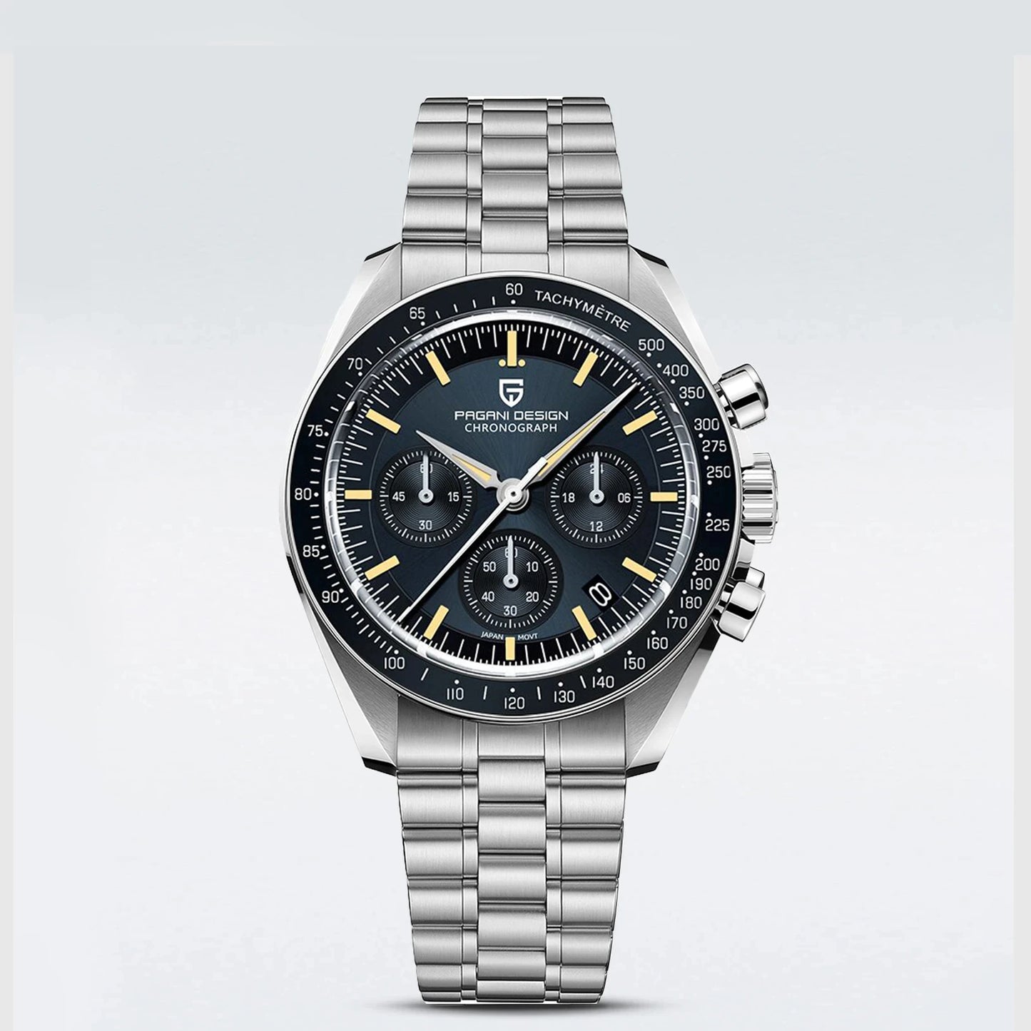 PAGANI DESIGN Moon ST6 luxury automatic men’s Watch, business watch for men, mechanical watch, luminous, sapphire glasses, nylon strap, EU local delivery 2026