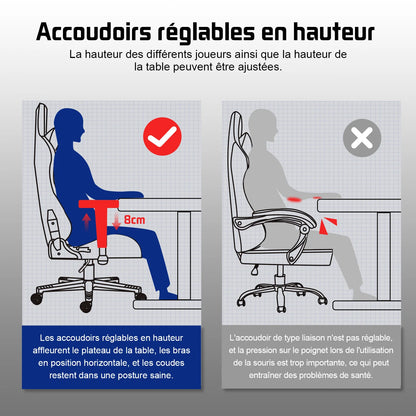 Hiazurm Office chair，Gaming chair for adults with adjustable backrest and armrests，Gaming chair with 3D wing contour design，Ergonomic office chair with S-shaped back support，Gaming chair with one-piece steel frame