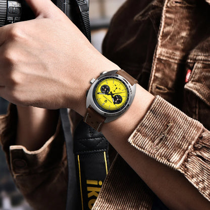 Retro Men's Watch PAGANI DESIGN 2026 New Collection, Quartz Chronograph, Japanese VK63 Sapphire Glass, Local Shipping