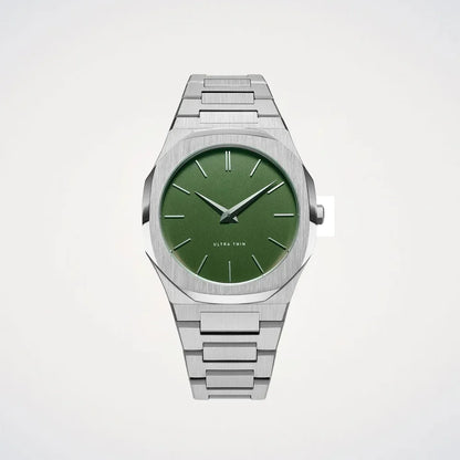 Untra Thin All Stainless Steel Sun Pattern Japan Movement Waterproof Men Quartz Watch With Original Logo