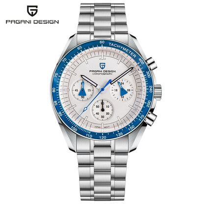 PAGANI DESIGN Moon ST6 luxury automatic men’s Watch, business watch for men, mechanical watch, luminous, sapphire glasses, nylon strap, EU local delivery 2026