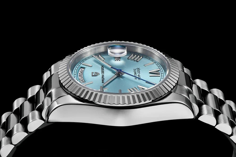 New Watch man PAGANI DESIGN D36 gold Rose Luxury automatic mechanical waterproof glass Sapphire AR stainless steel Date gift Man