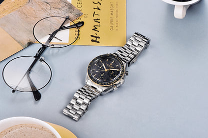 PAGANI DESIGN 2026 New V6 Moon Watches Men Luxury Quartz Watch For Men Speed Sport Chronograph AR Sapphire crystal Wristwatch