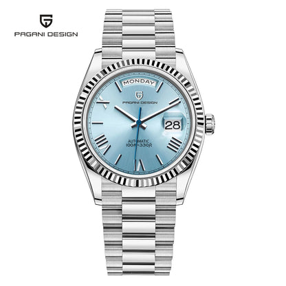 New Watch man PAGANI DESIGN D36 gold Rose Luxury automatic mechanical waterproof glass Sapphire AR stainless steel Date gift Man