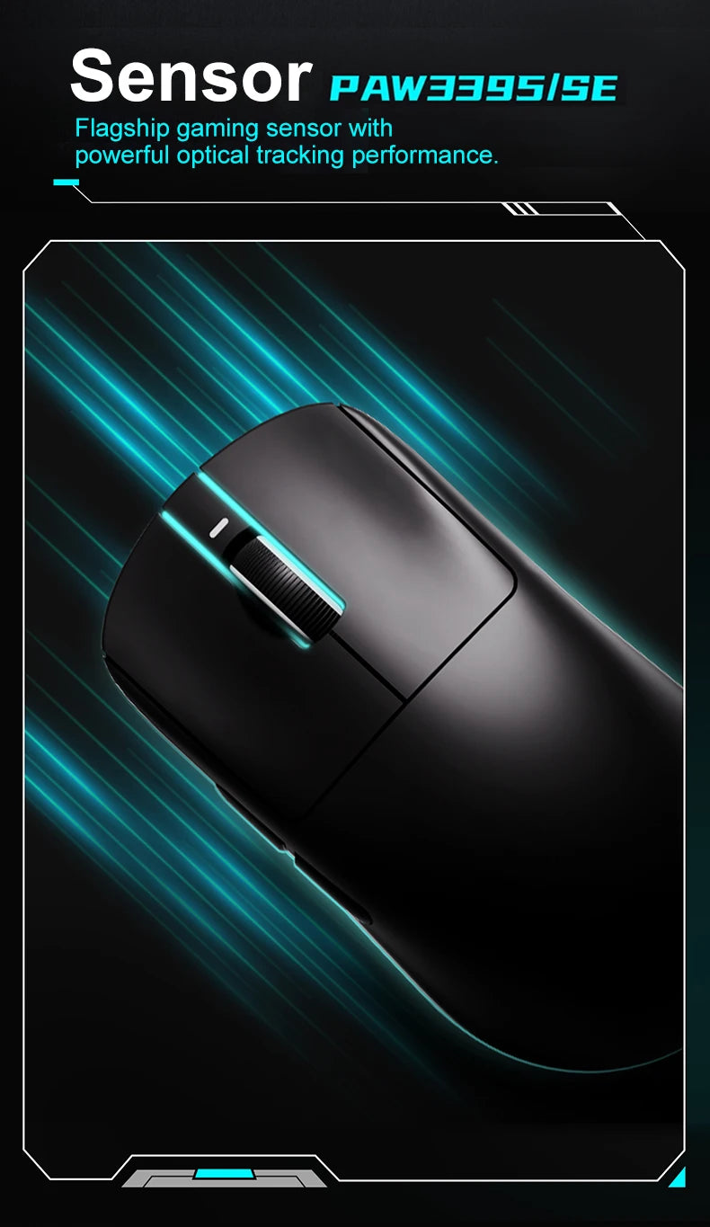 ATK VXE Dragonfly R1 Pro MAX bežični gaming miš PAW3395 R1 SE Plus prilagođeni Esports FPS miš, punjiv i lagan