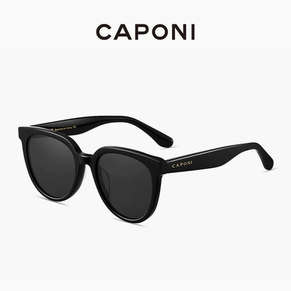 CAPONI Brand Design Sunglasses For Women Fashion Retro Girls Eye Shades Korea Style Polarized Sun Glasses UV Protection BH31031