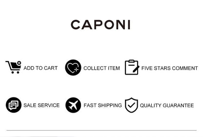 CAPONI Brand Design Sunglasses For Women Fashion Retro Girls Eye Shades Korea Style Polarized Sun Glasses UV Protection BH31031
