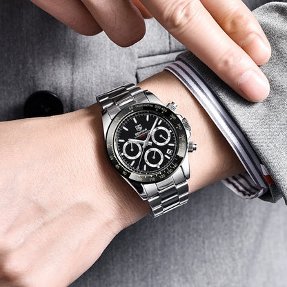 Relojes Hombre 2026 BENYAR New  Watches Men Luxury Brand Chronograph Male Sport Watches Waterproof Stainless Steel Quartz  Watch