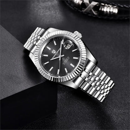PAGANI DESIGN 8215 Movement Men Mechanical Wristwatches Sapphire Glass Luxury Watch for Men Steel 100M Waterproof Clock PD1645