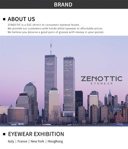 ZENOTTIC Polarized Sunglasses for Men Shades Lightweight TR90 Frame UV400 Protection Square Outdoor Trave Driving Sun Glasses