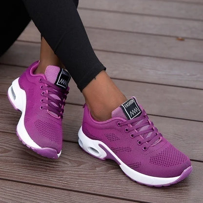 Løbesko til kvinder, åndbare fritidssko, lette udendørs sportssko og casual walking sneakers, Tenis Feminino sko