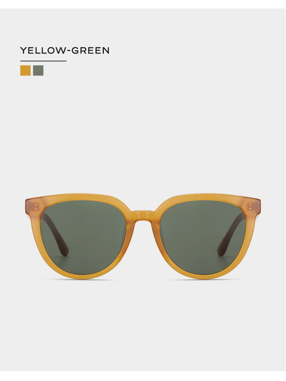 CAPONI Brand Design Sunglasses For Women Fashion Retro Girls Eye Shades Korea Style Polarized Sun Glasses UV Protection BH31031