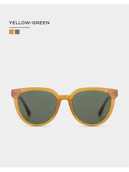 CAPONI Brand Design Sunglasses For Women Fashion Retro Girls Eye Shades Korea Style Polarized Sun Glasses UV Protection BH31031