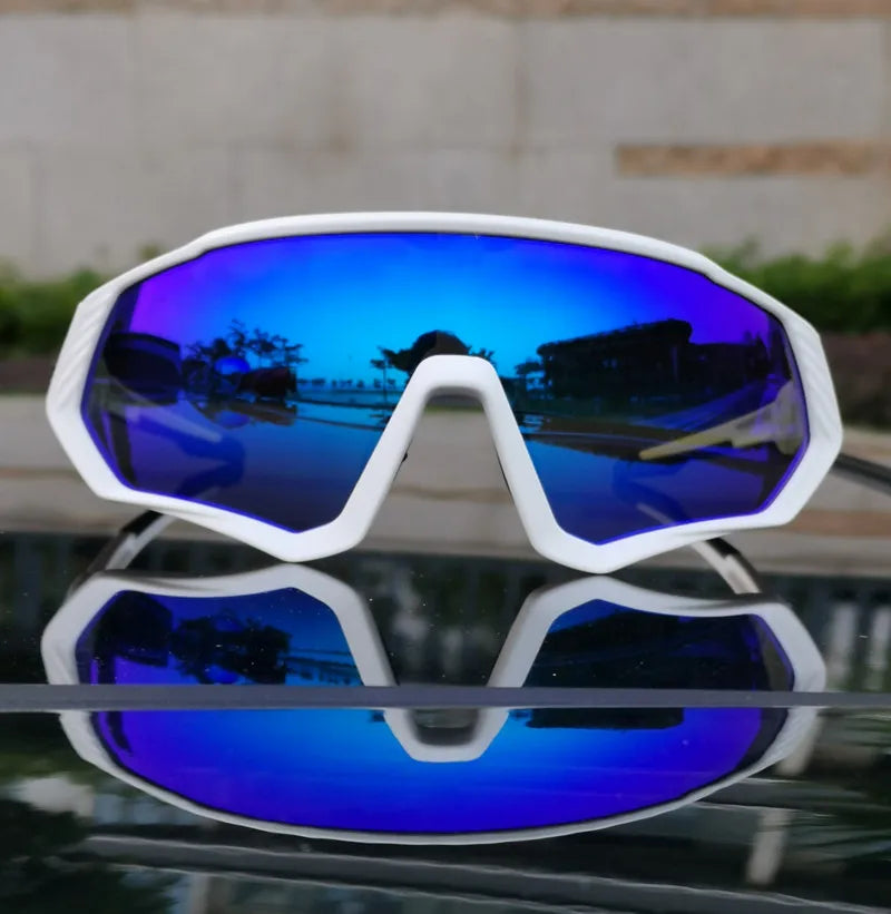 2025 Polarized Sport 5 Lens Cycling Glasses Bike Mtb Sunglasses Men Women Fishing Running Goggles Fashion Safety Bicycle Eyewear