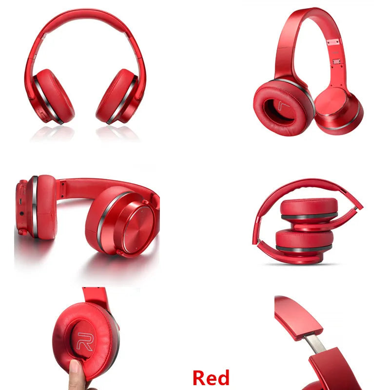 Casque Bluetooth supra-auriculaire robuste 2-en-1 SODO MH-5 avec haut-parleur, casque sans fil pliable avec micro, 3 modes d'égalisation
