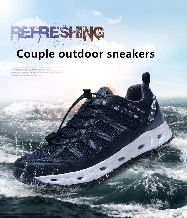 Zapatillas de malla transpirable para hombre, ligeras y cómodas, zapatillas deportivas de moda, con cordones, zapatos casuales, zapatos planos, zapatillas para hombre