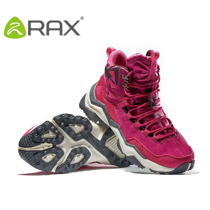 RAX dameswandelschoenen, waterdichte trekkingschoenen, lichtgewicht bergschoenen, antislip outdoorsportschoenen, toerisme