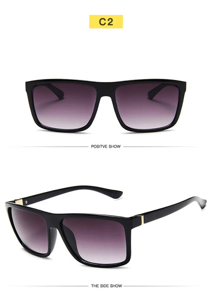 Fashion Sunglasses men Square sun Glasses Brand Designer UV400 protection Shades oculos de sol hombre glasses Driver Oculos