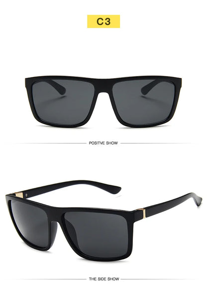 Fashion Sunglasses men Square sun Glasses Brand Designer UV400 protection Shades oculos de sol hombre glasses Driver Oculos
