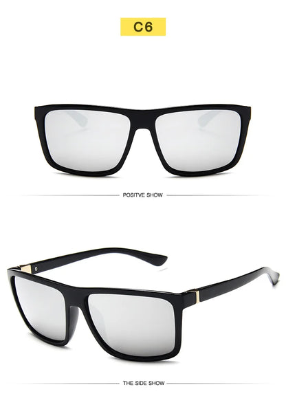 Fashion Sunglasses men Square sun Glasses Brand Designer UV400 protection Shades oculos de sol hombre glasses Driver Oculos