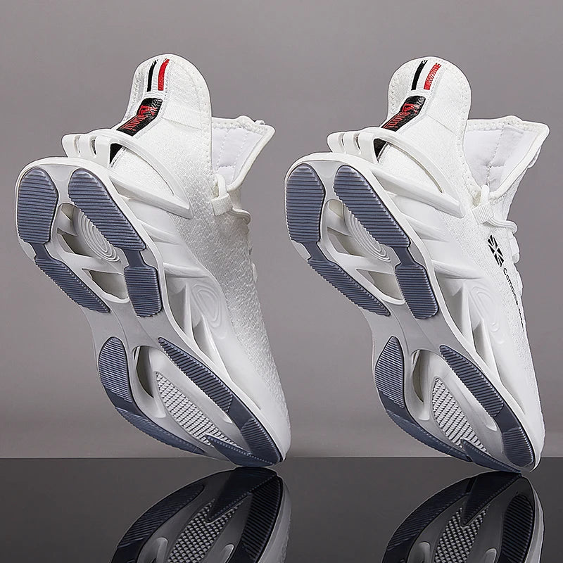 Chaussures de course respirantes pour hommes, baskets décontractées pour hommes, chaussures de tennis pour hommes, entraîneur de course, mocassins à la mode, luxe