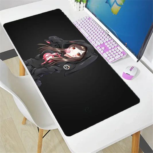 Velika Overwatch podloga za miš DIY kawaii XXL, podloga za PC računalni stol, gamerski uredski tepih za tipkovnicu, gaming dodaci, mousepad