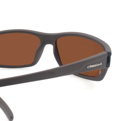 2026 Male Brand Design Polarized Sunglasses for Men Brown Sports Rectangle Sun Glasses Lenses Male Cycling Eyewear Gafas UV400