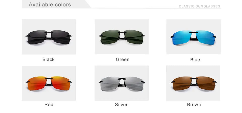 KINGSEVEN TR90 Rimless Sunglasses Men Ultralight High Quality Square Frameless Sun Glasses For Women Brand Designer Mirror Lens