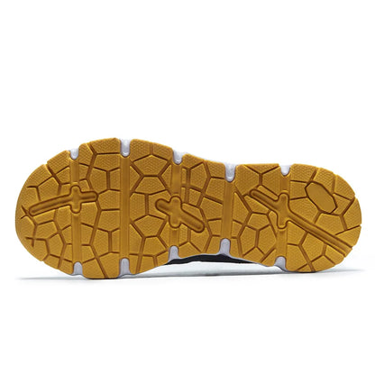 Zapatillas de malla transpirable para hombre, ligeras y cómodas, zapatillas deportivas de moda, con cordones, zapatos casuales, zapatos planos, zapatillas para hombre