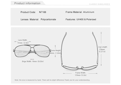 KINGSEVEN New Aluminum Men Fashion Sun Glasses Travel Driving Male Eyewear Oculos  band sunglasses N7188