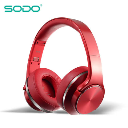 SODO – écouteurs intra-auriculaires sans fil MH5, haut-parleurs 2 en 1, stéréo HiFi, compatibles Bluetooth 5.0, avec micro, Support TF/FM