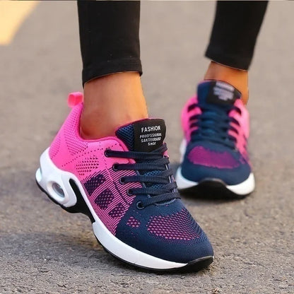 Løbesko til kvinder, åndbare fritidssko, lette udendørs sportssko og casual walking sneakers, Tenis Feminino sko