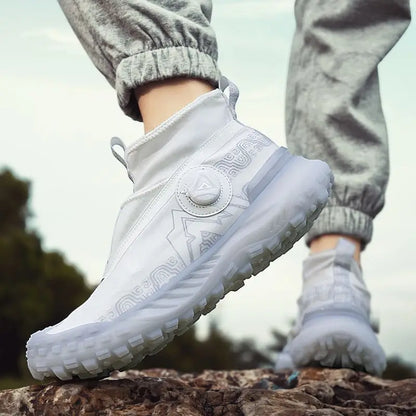 New Trend Running Shoes Man Mid-Top Walking Jogging Shoe Man Professional Running Sports Shoes For Men Leisure Sport Shoe Men