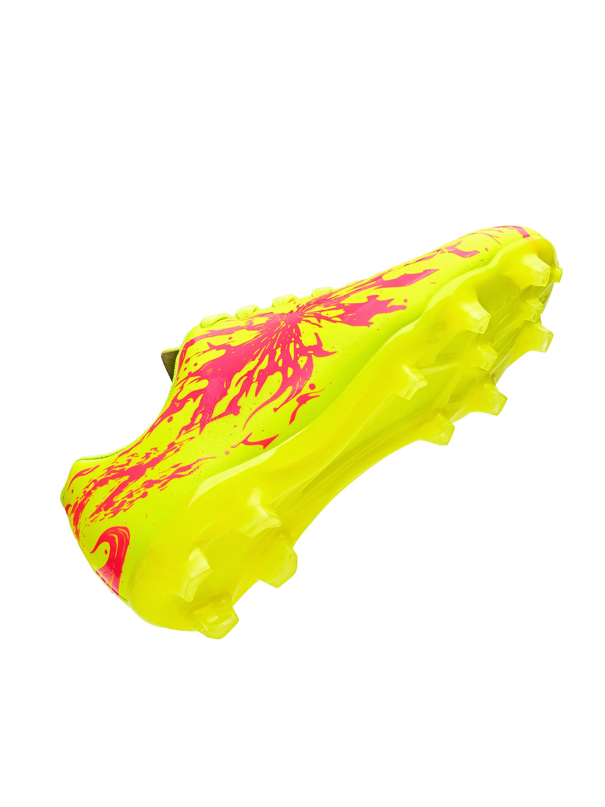 Chaussures de football pour hommes, modèle AG FG, tige en tricot ultra-léger, soutien stable de la voûte plantaire, idéales pour les entraînements prolongés sur terrain de gazon extérieur.