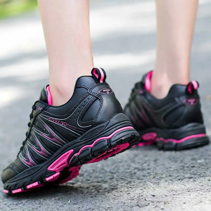 BONA Nieuwe trendy hardloopschoenen voor dames, sportschoenen met veters, outdoor- en wandelschoenen, sportieve schoenen, comfortabele sneakers voor dames