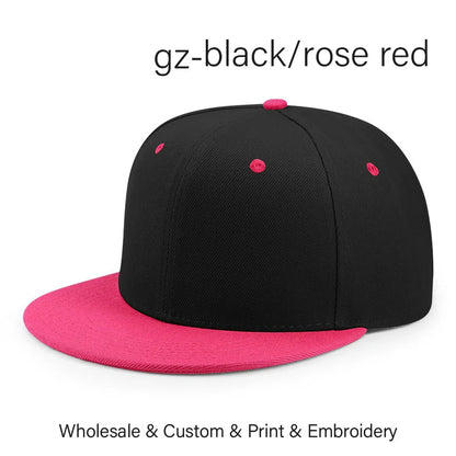 SLECKTON Custom Logo Hats High-quality Hiphop Snapback Caps Letter Embroidery Brand Design Trucker Cap Wholesale Hat Adult