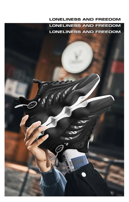 Herresko Sneakers Herre-fritidssko Herresko til tennis Luksussko Træningssko Løbesko Åndbare sko Modeloafers Løbesko til mænd