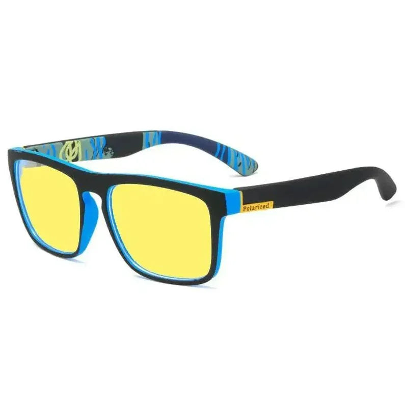 Oculos Masculino Custom Made Myopia Minus Prescription Polarized Lens Square Full-rim Sports Colorful Mirror Sunglasses -1 To-5